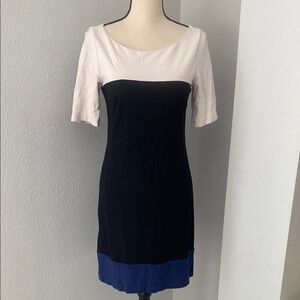 White House Black Market Colorblock Dress